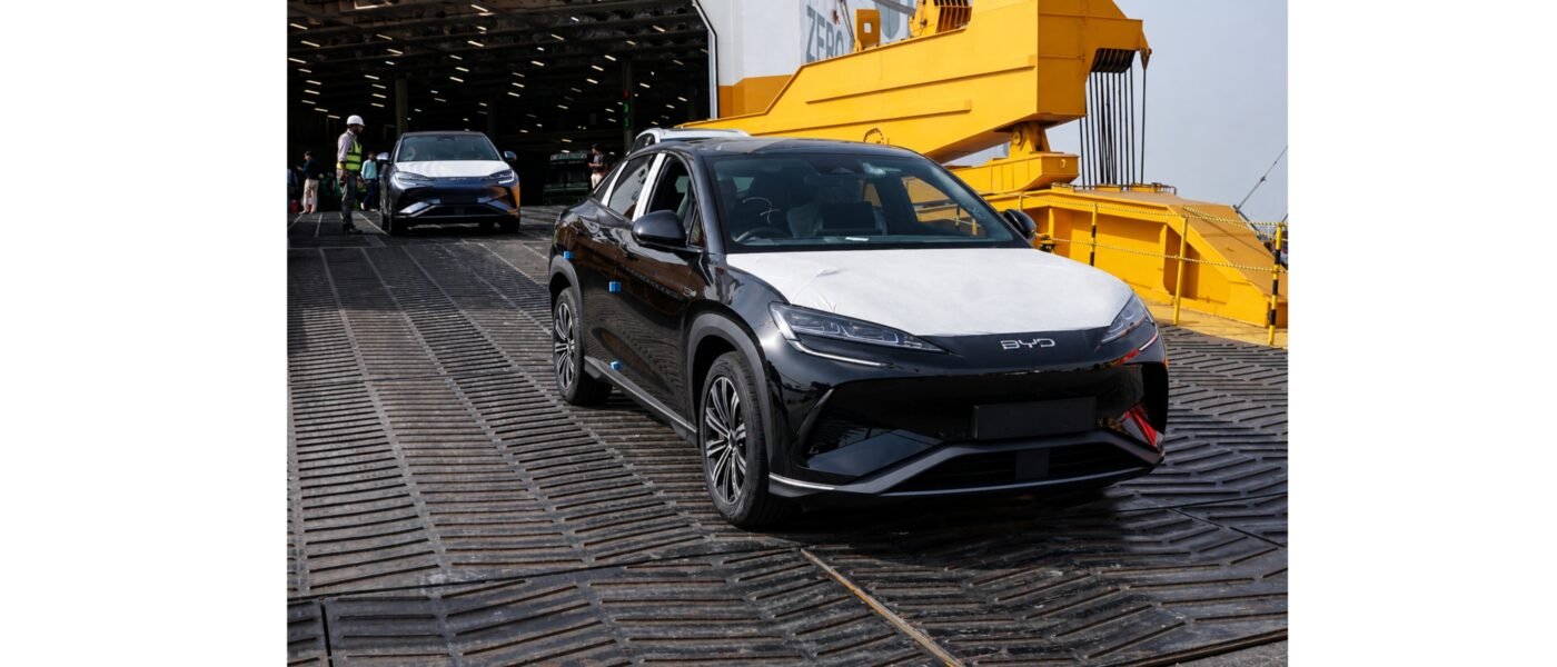 BYD Pakistan Receives Its Largest-Ever Shipment of NEVs at Karachi Port For Customer Deliveries